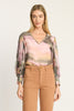 Jaci Top in Rose Grass Haze