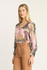 Jaci Top in Rose Grass Haze