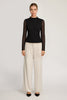 Marta Top in Black Sequin Mesh