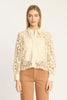Emmie Top in Ivory Lace