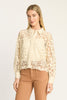 Emmie Top in Ivory Lace