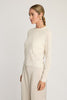 Cierra Top in White / Nude Lace