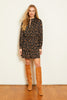 Clemie Dress in Stamped Leopard