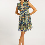 Emmeline Wildcat Tapestry Dress