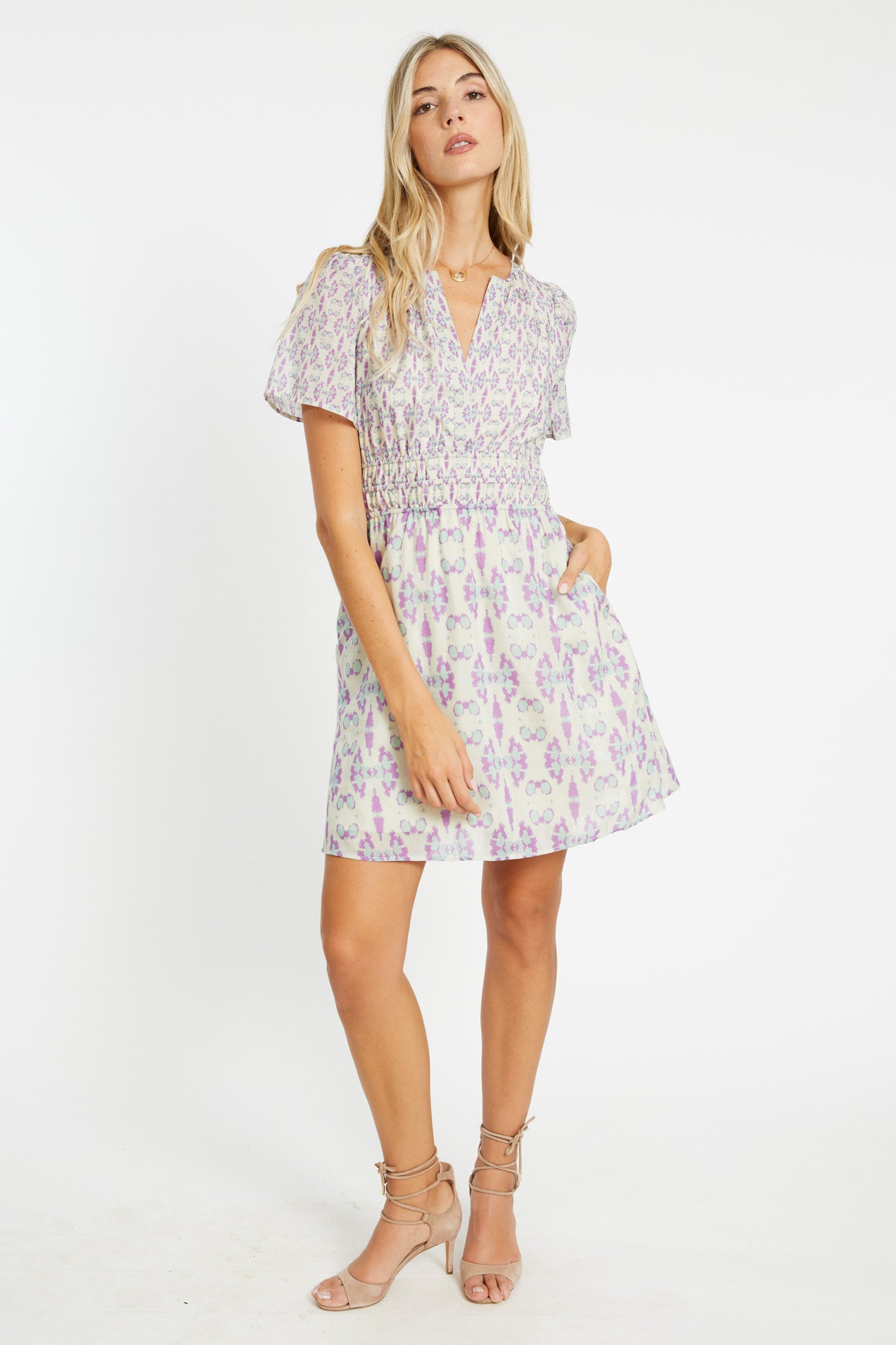 Ada Tribal Ink Blot Dress