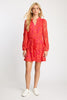 Octavia Dress in Raspberry Lace