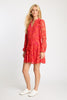 Octavia Dress in Raspberry Lace