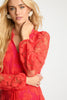 Octavia Dress in Raspberry Lace