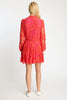Octavia Dress in Raspberry Lace