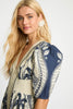 Lucinda Dress in Ink Island