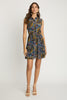 Prue Dress in Midnight Palm
