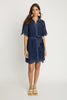 Eloise Dress in Navy Lace