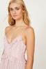 Nicole Dress in Rose Stripe