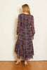 Mireille Dress in Kaleidoscope Leaves
