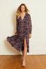 Mireille Dress in Kaleidoscope Leaves