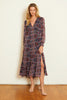 Mireille Dress in Kaleidoscope Leaves