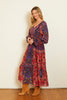 Bijou Dress in Patchwork Pansy