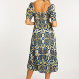 Aidette Wildcat Tapestry Dress