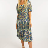 Aidette Wildcat Tapestry Dress