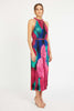 Jayce Dress in Blur Iris Bloom