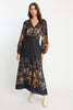 Molly Dress in Leopard Peony
