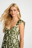 Gwen Dress in Loden Green Lace