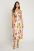 Dayna Dress in Stitched Flower