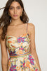 Dayna Dress in Stitched Flower