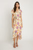 Catalina Dress in Stitched Flower