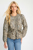 Ember Reversible Jacket in Golden Leopard