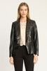 Kindra Jacket in Black Vegan Leather