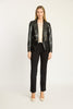 Kindra Jacket in Black Vegan Leather