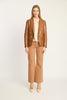 Kindra Jacket in Tobacco Vegan Leather