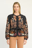 Ember Reversible Jacket in Crouching Cheetah Black