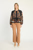 Ember Reversible Jacket in Crouching Cheetah Black