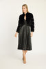 Abril Faux Fur Jacket in Black