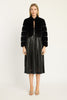 Abril Faux Fur Jacket in Black