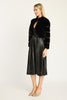 Abril Faux Fur Jacket in Black
