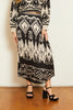 Lucille Skirt in Ikat Tapestry