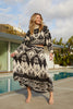 Lucille Skirt in Ikat Tapestry