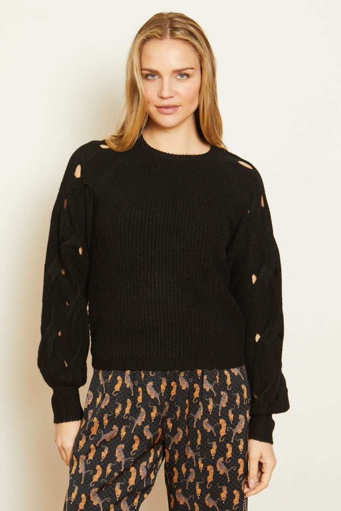 Camille Sweater in Black