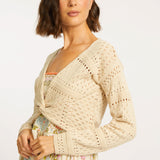 Ayla Ivory / Birch Sweater