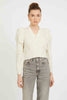 Audra Sweater in Antique White / Gray Morn