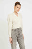 Audra Sweater in Antique White / Gray Morn
