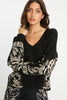 Krista Sweater in Zebra Fern