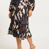 Mia Ginko Block Print Skirt