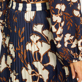 Mia Ginko Block Print Skirt