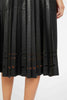 Alana Skirt in Black Vegan Leather