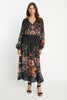 Neyla Skirt in Leopard Peony