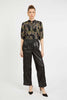 Max Pant in Black Vegan Leather